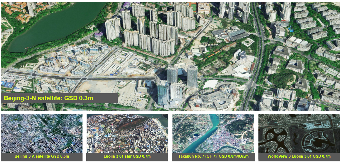 3D mesh from satellite